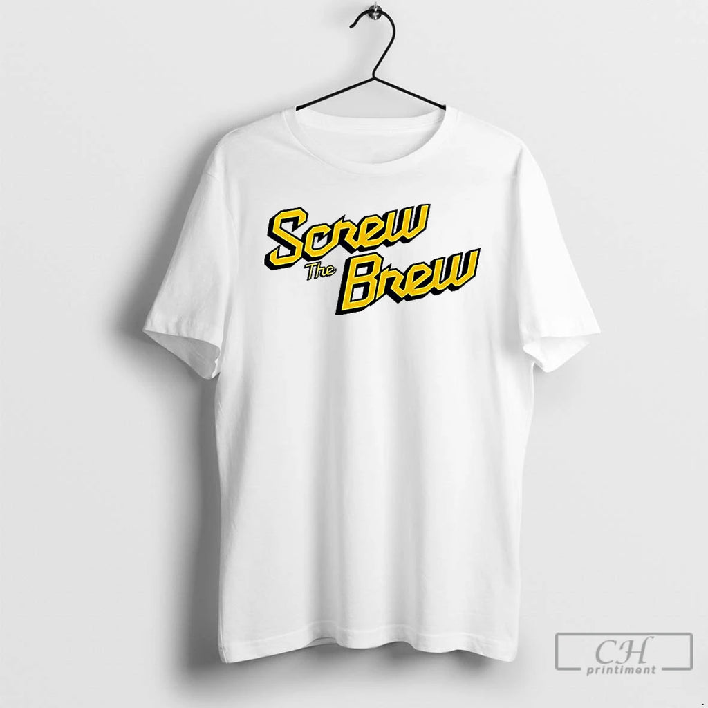 Classic Milwaukee Brewers Screw The Brew T Shirts