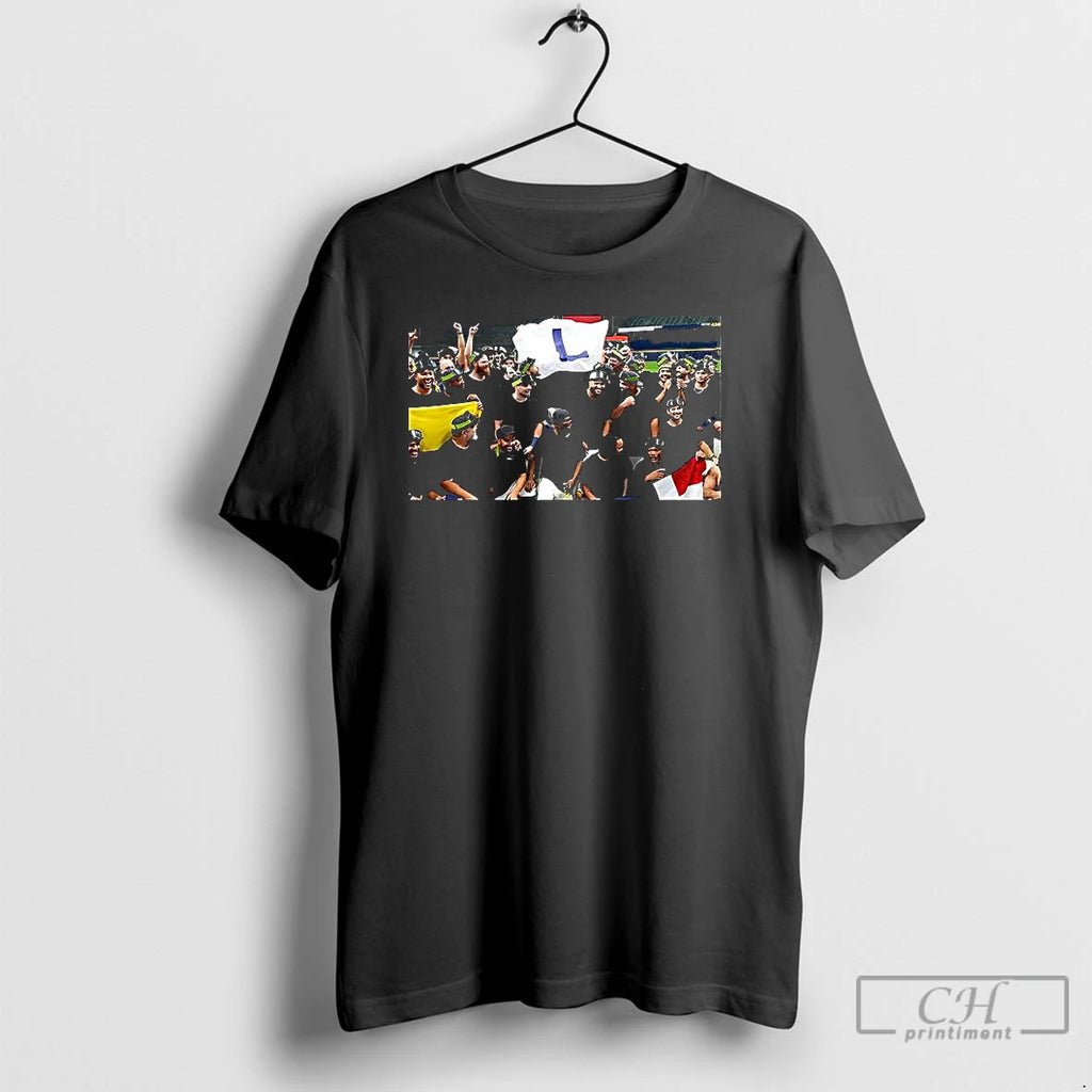 Classic Milwaukee Brewers Team L Flag Game 5 Of Nl Division Series T Shirts