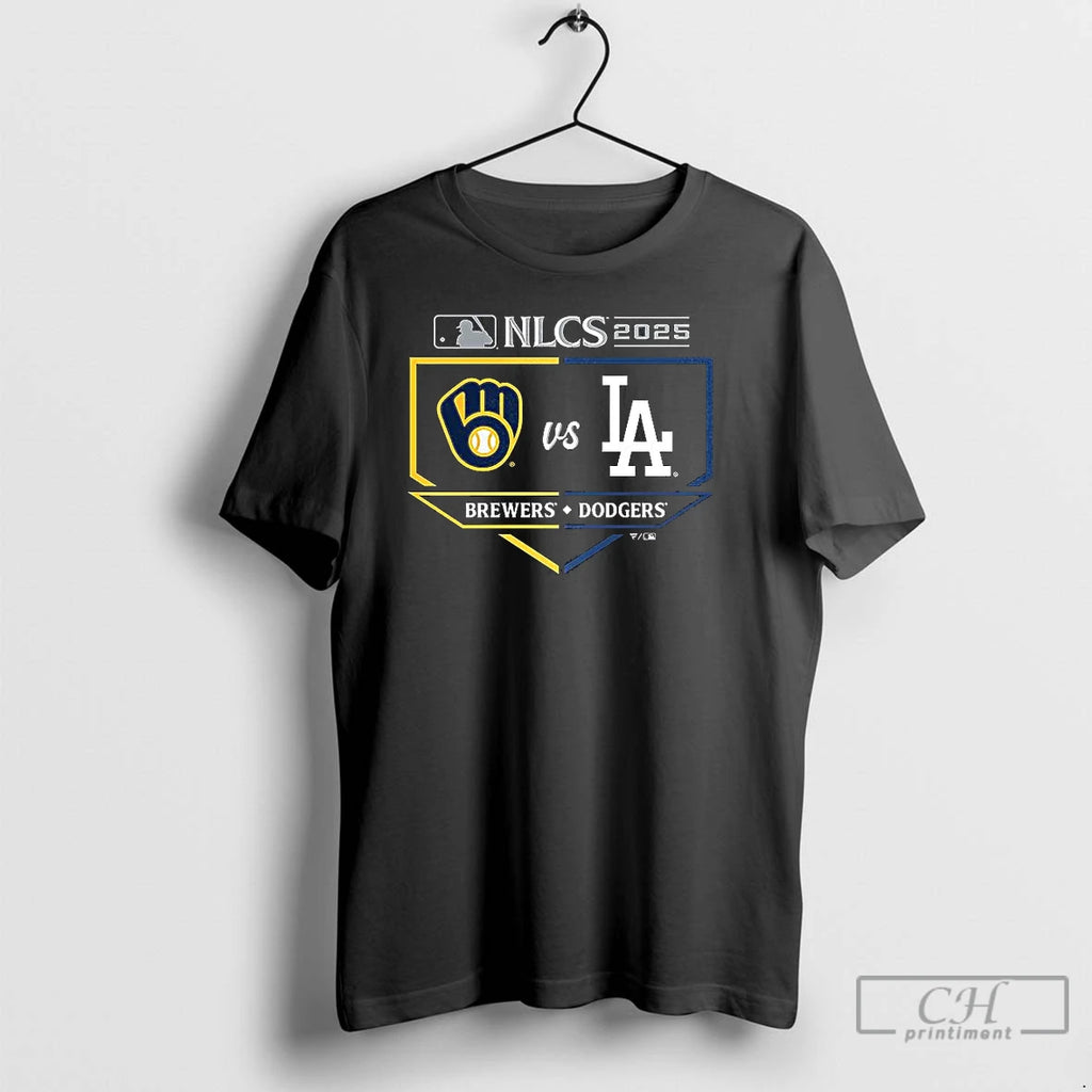 Classic Milwaukee Brewers Vs Los Angeles Dodgers 2025 National League Championship Series T Shirts