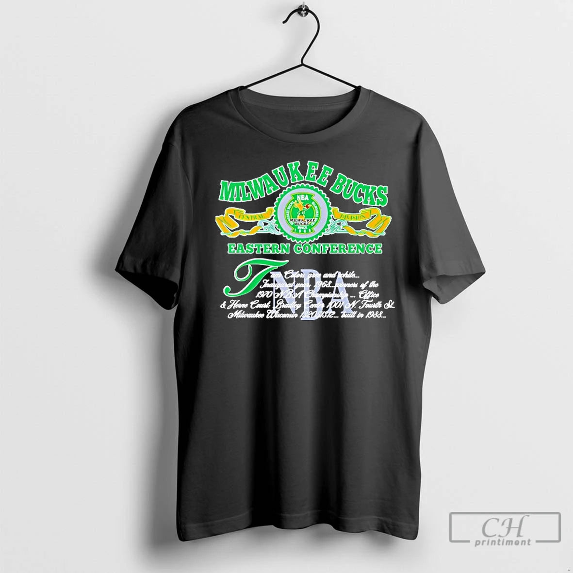 Classic Milwaukee Bucks Eastern Conference Shirt Hoodie Sweatshirt | PurePodTees.com
