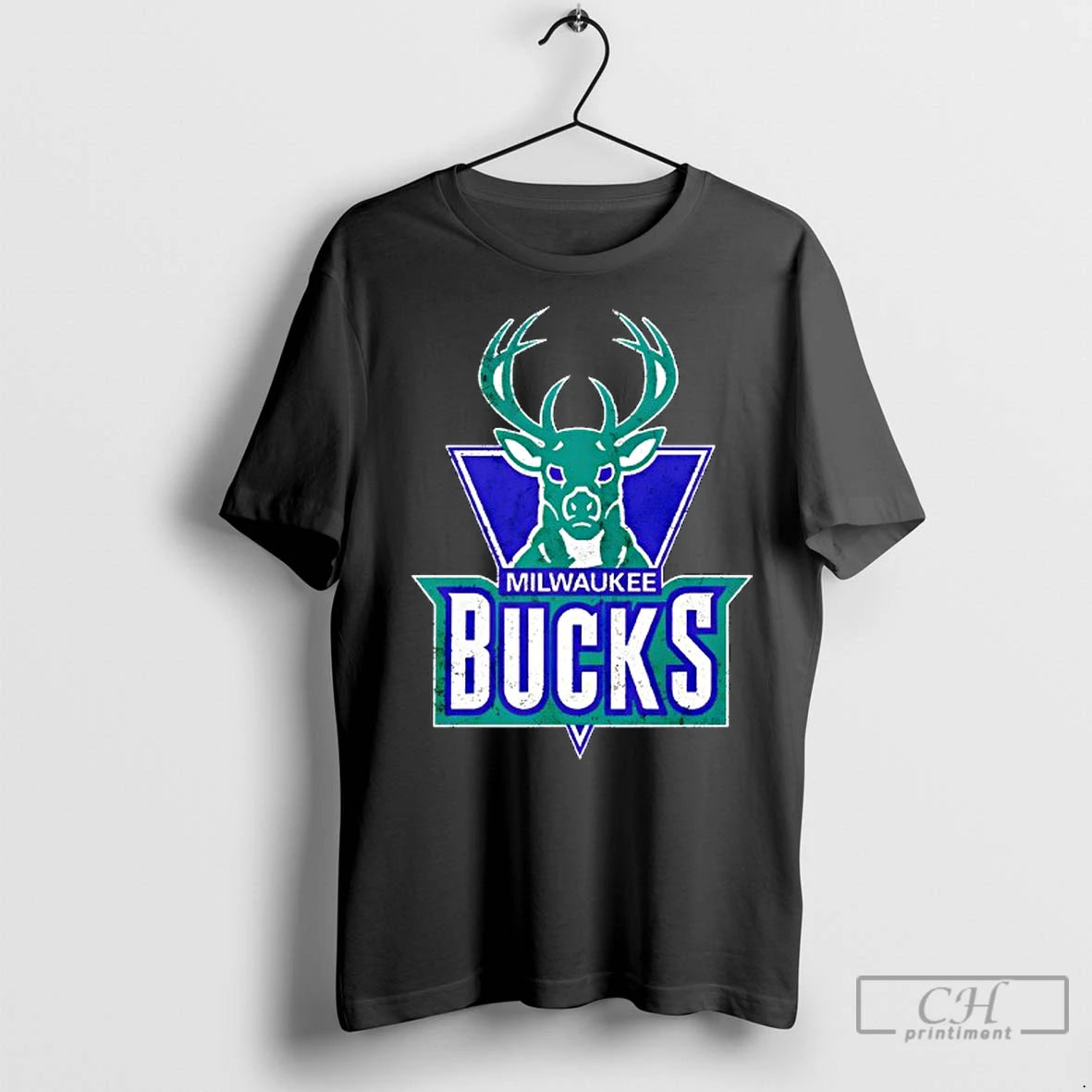 Classic Milwaukee Bucks Logo Graphic Shirt Hoodie Sweatshirt | PurePodTees.com