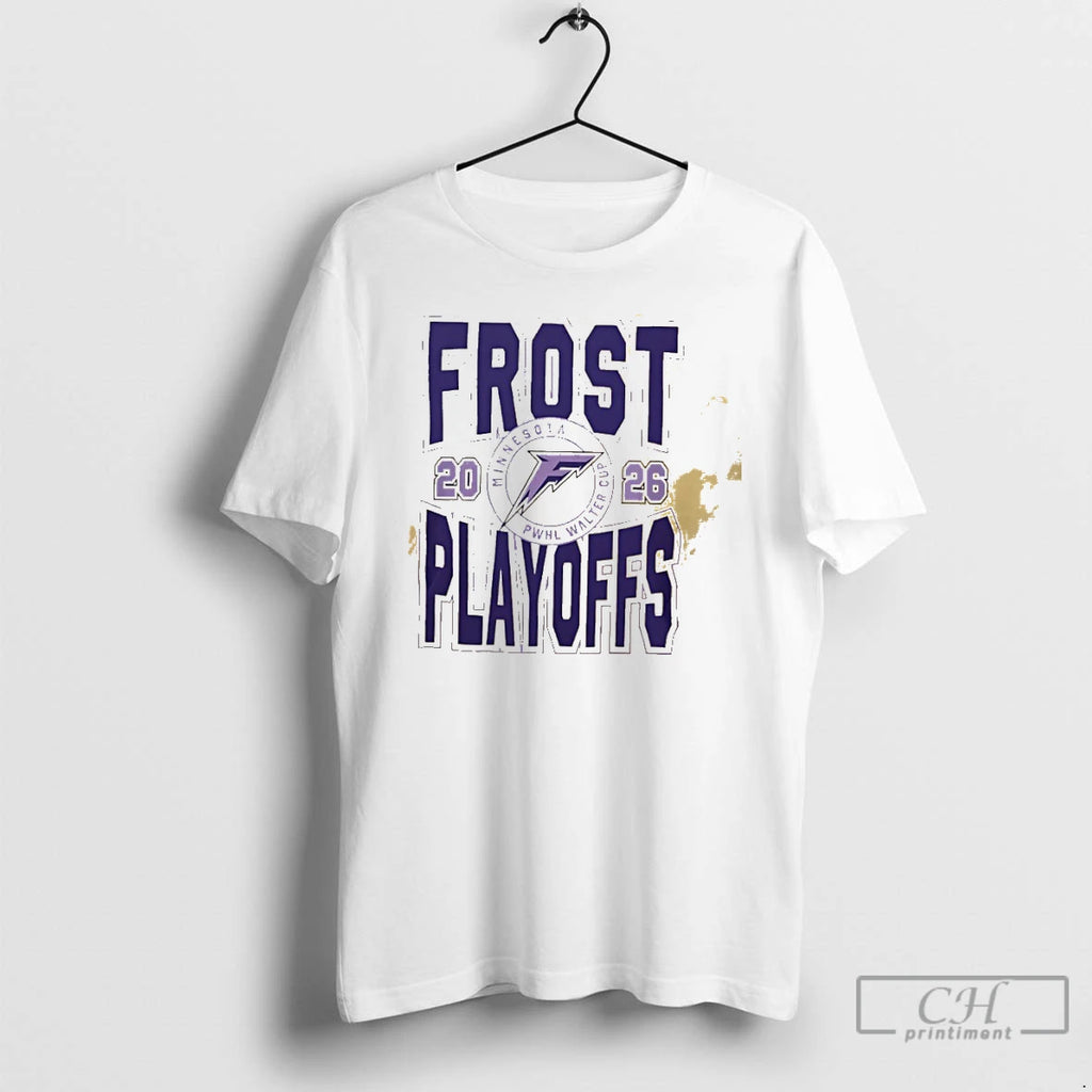 Classic Minnesota Pwhl Walter Cup Frost 2026 Playoff Participant Logo