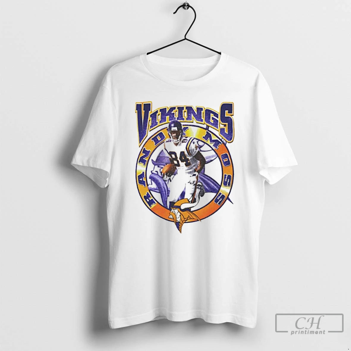 Classic Minnesota Vikings Randy Moss Vintage T Shirts Hoodie Sweatshirt | PurePodTees.com