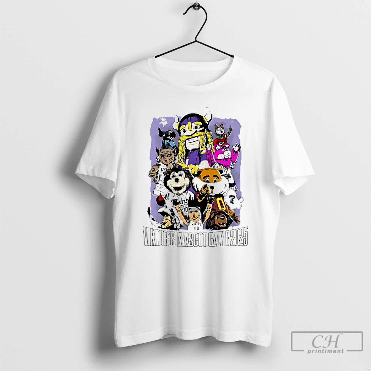 Classic Minnesota Vikings Viktors Mascot Game 2025 Shirt Hoodie Sweatshirt | PurePodTees.com