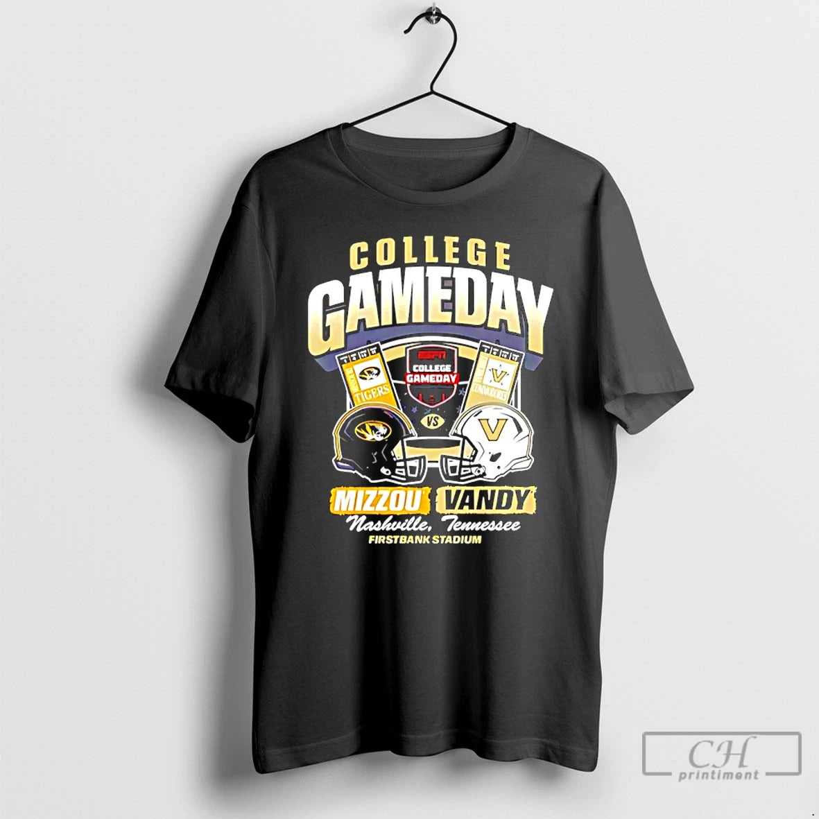 Classic Missouri Tigers Vs Vanderbilt Commodores 2025 College Gameday T Shirts Hoodie Sweatshirt | PurePodTees.com