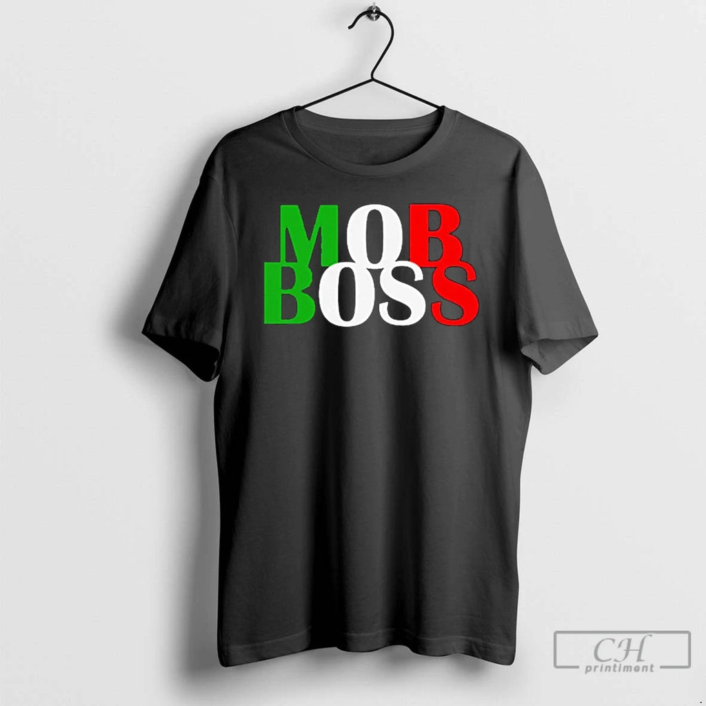 Classic Mob Boss Italian Flag T Shirts Hoodie Sweatshirt | PurePodTees.com