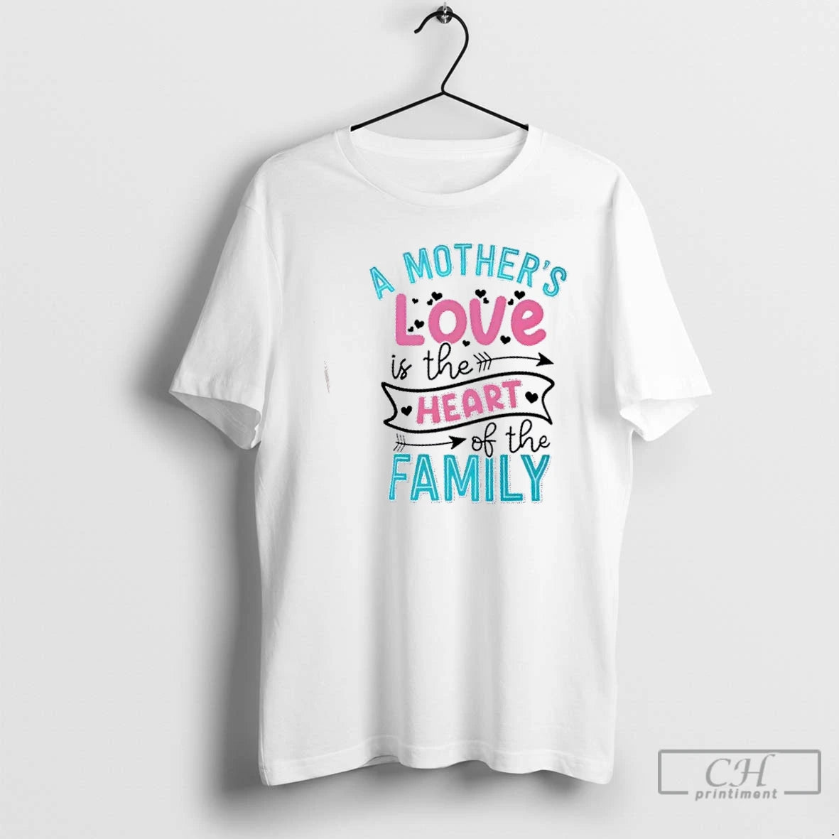 Classic Mothers Love Heart Of Family Shirt Hoodie Sweatshirt | PurePodTees.com