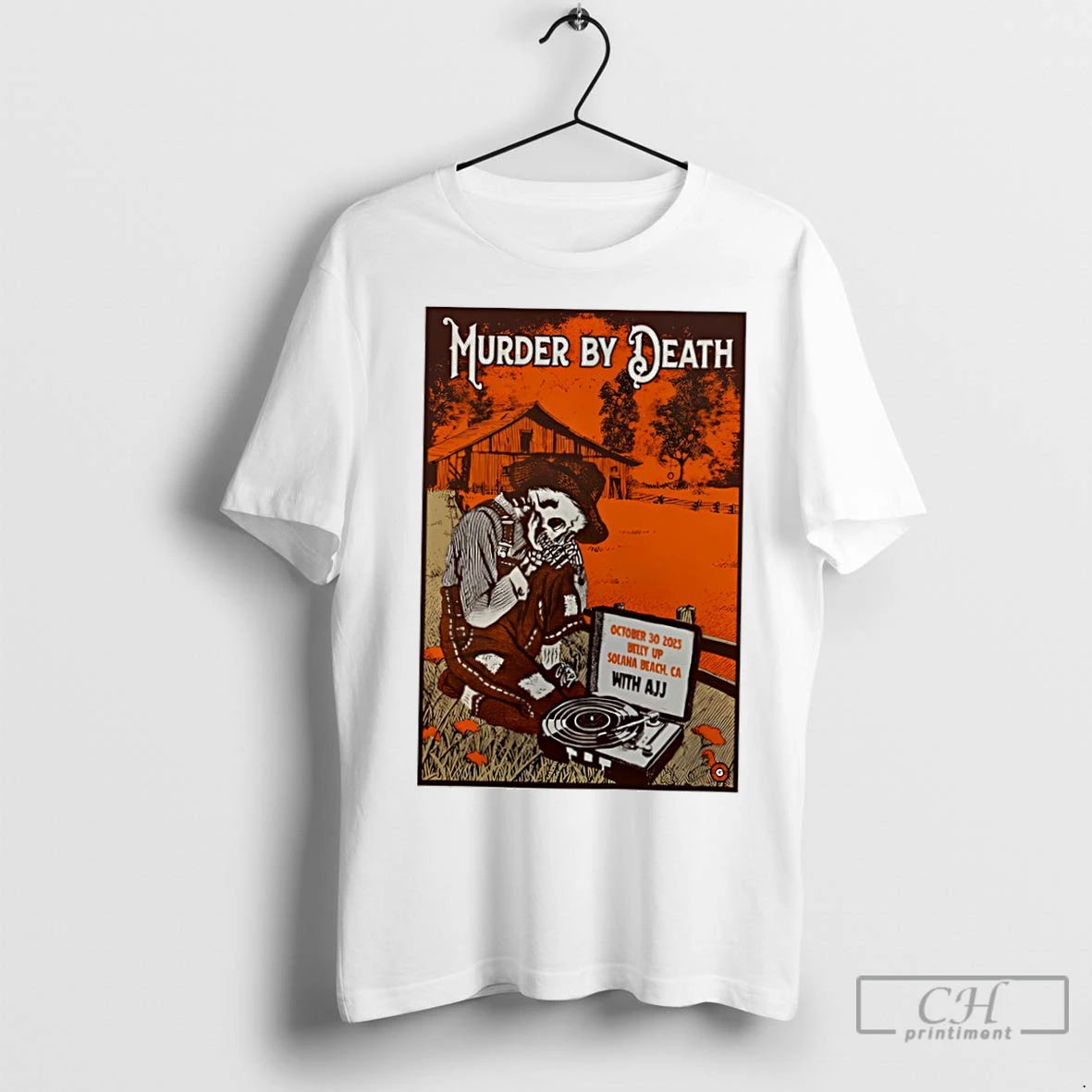 Classic Murder By Death October 30 2025 In Solana Beach Ca Tour Shirt Hoodie Sweatshirt | PurePodTees.com