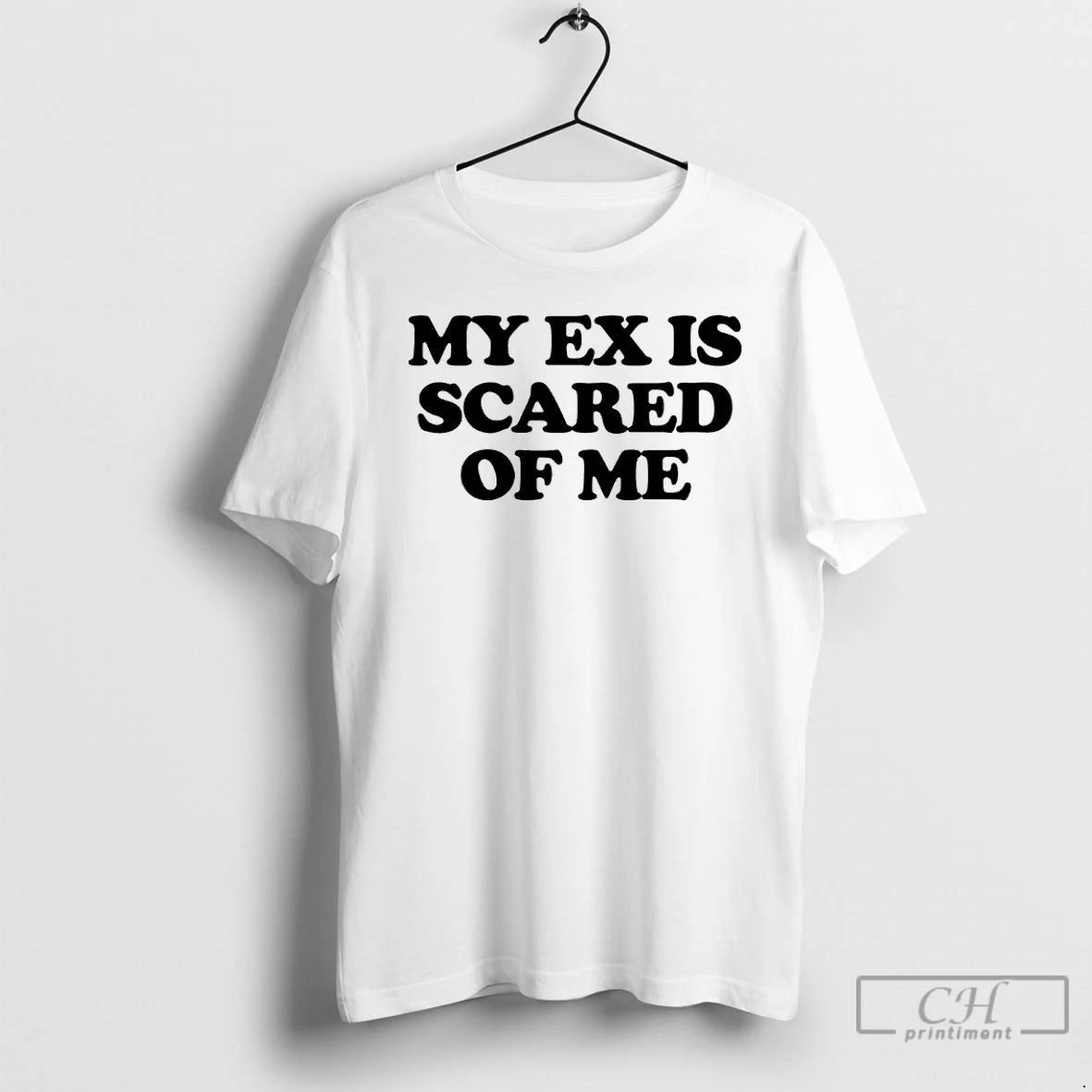Classic My Ex Is Scared Of Me Shirt Hoodie Sweatshirt | PurePodTees.com