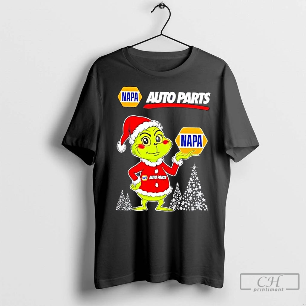 Classic Napa Auto Parts And Grinchmas Christmas Tree Shirt Hoodie Sweatshirt | PurePodTees.com
