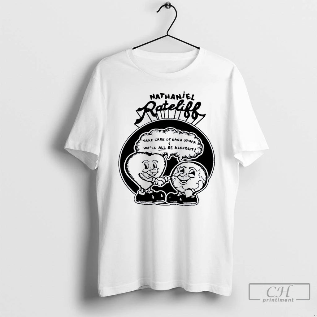 Classic Nathaniel Rateliff Take Care Of Each Other T Shirts Hoodie Sweatshirt | PurePodTees.com