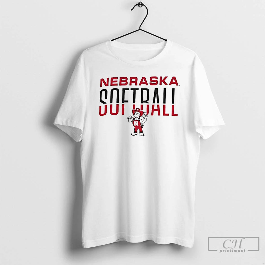 Classic Nebraska Huskers Softball Mascot