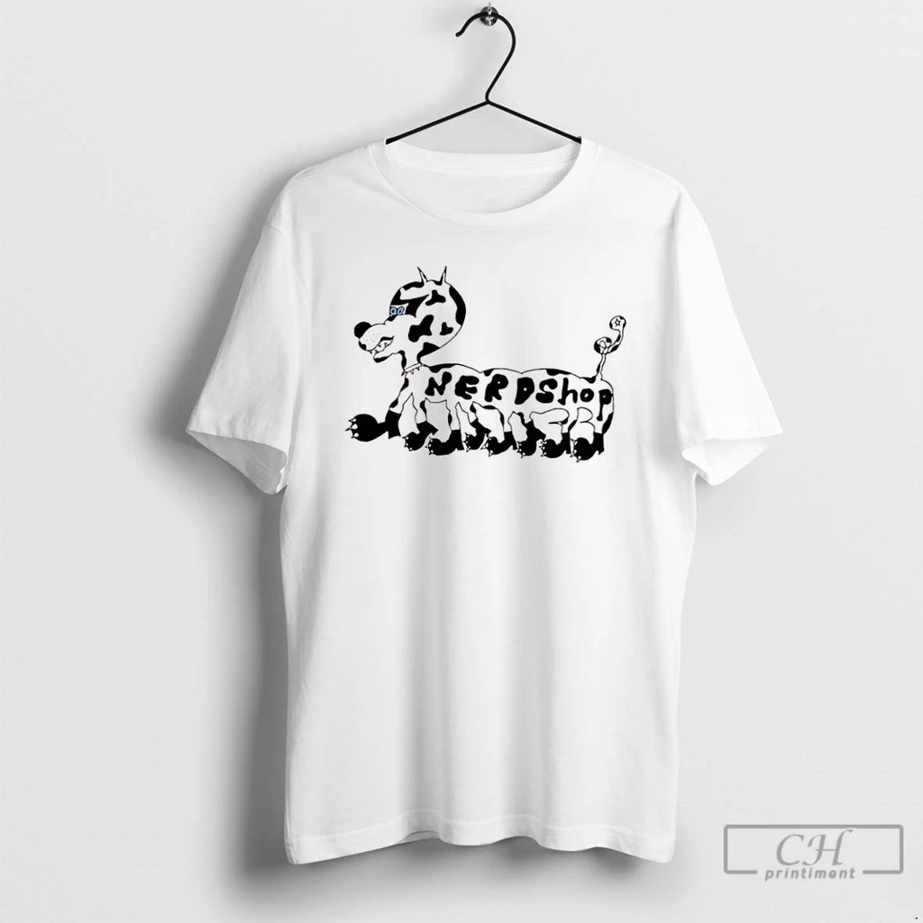 Classic Nerd Shop Dog Cow Graphic T Shirts Hoodie Sweatshirt | PurePodTees.com