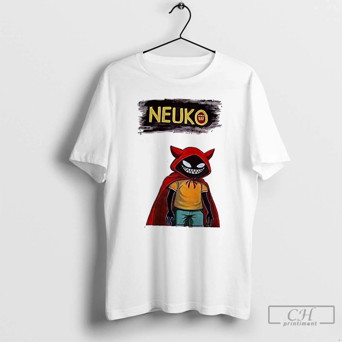 Classic Neuko Cloud Iot Red Cloak Evilhood T Shirts Hoodie Sweatshirt | PurePodTees.com