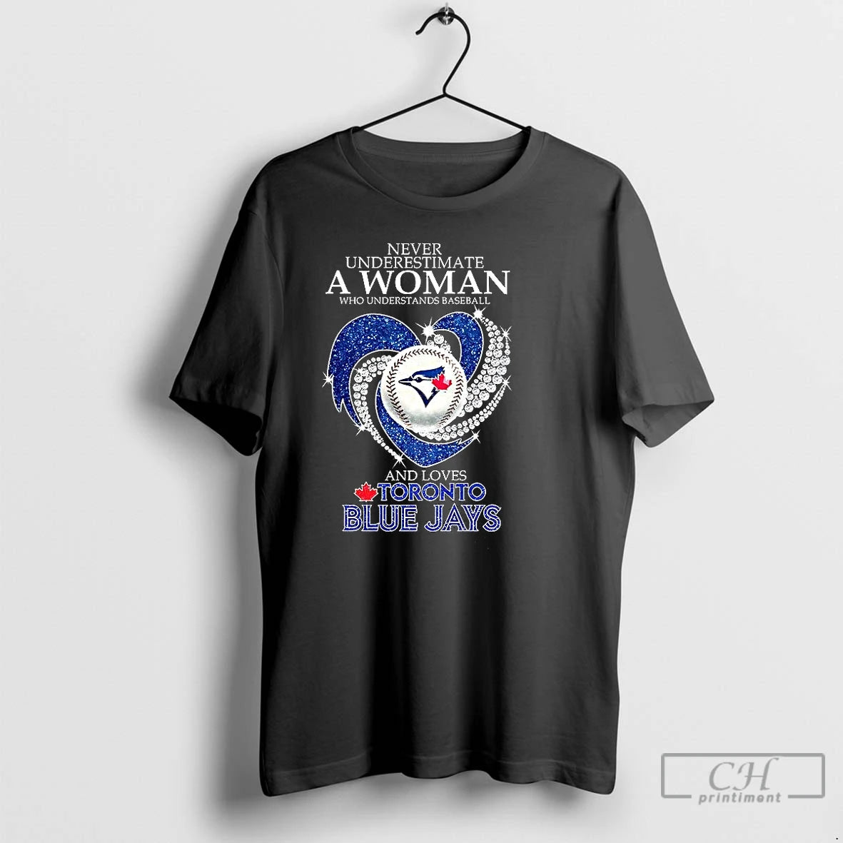 Classic Never Underestimate A Woman Who Understands Baseball And Loves Toronto Blue Jays Baseball Lover Shirt Hoodie...