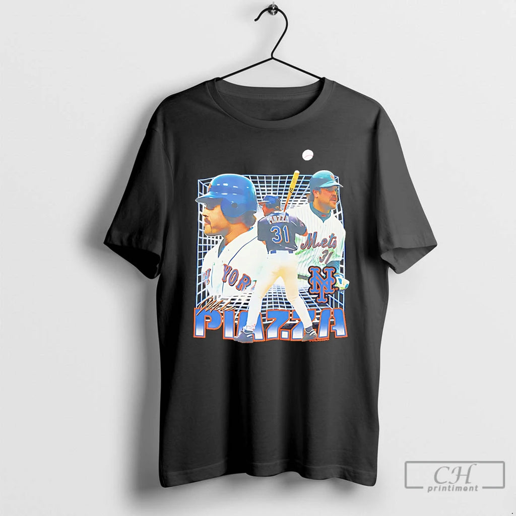 Classic New York Mets Mike Piazza Legendary Collage Player