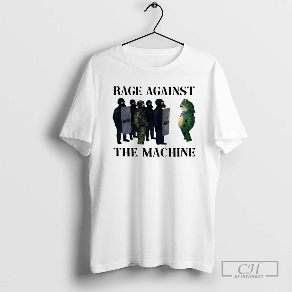 Classic Nice Portland Protest Rage Against The Machine Frog Shirt Sweater