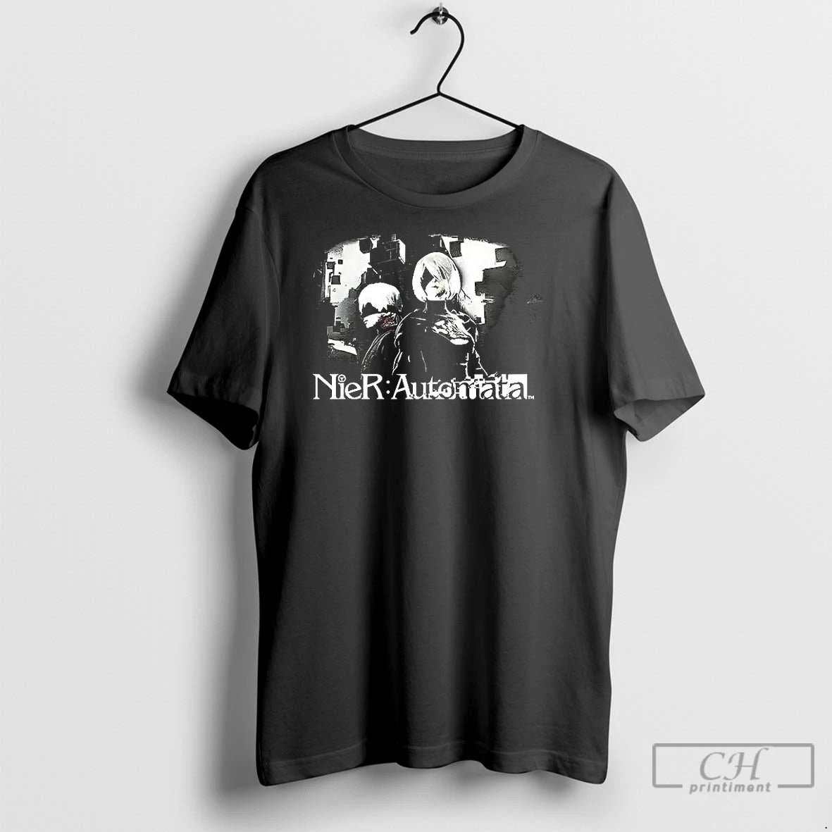Classic Nier Automata Game Shirt Hoodie Sweatshirt | PurePodTees.com