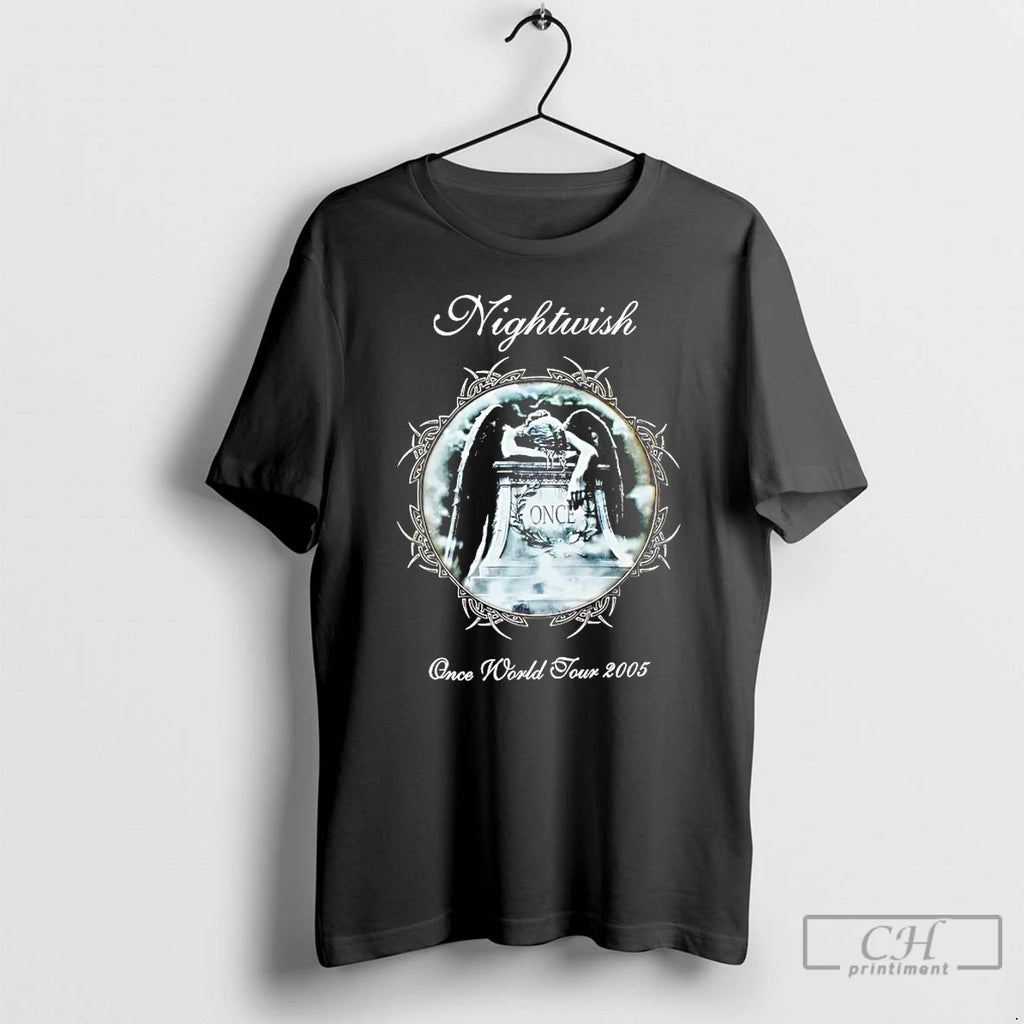 Classic Nightwish Once World Tour 2005 Shirt Hoodie Sweatshirt | PurePodTees.com