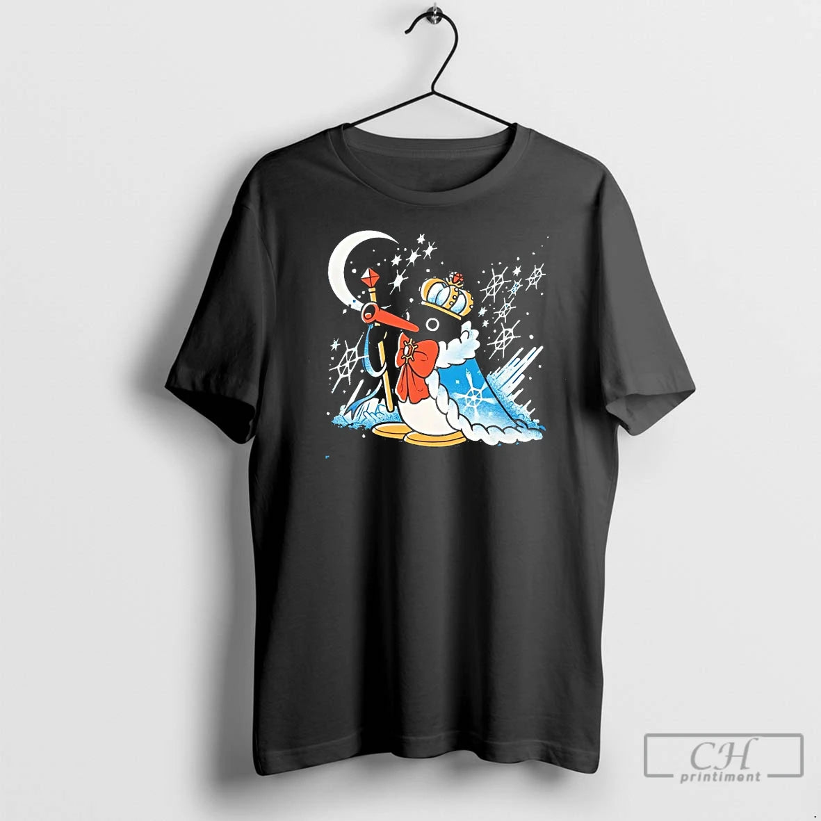 Classic Noot Noot Penguin King Christmas Shirt Hoodie Sweatshirt | PurePodTees.com
