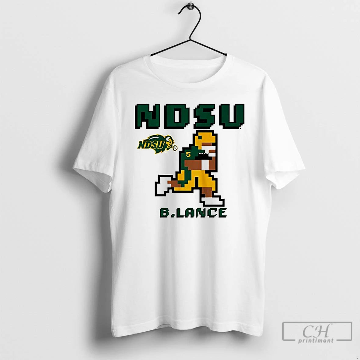 Classic North Dakota State Bison Bryce Lance Retro Baller Ornaments T Shirts Hoodie Sweatshirt | PurePodTees.com