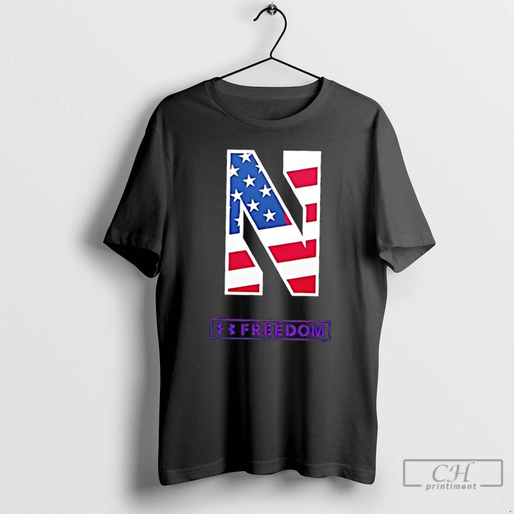 Classic Northwestern Military Freedom Us Flag Shirt Hoodie Sweatshirt | PurePodTees.com