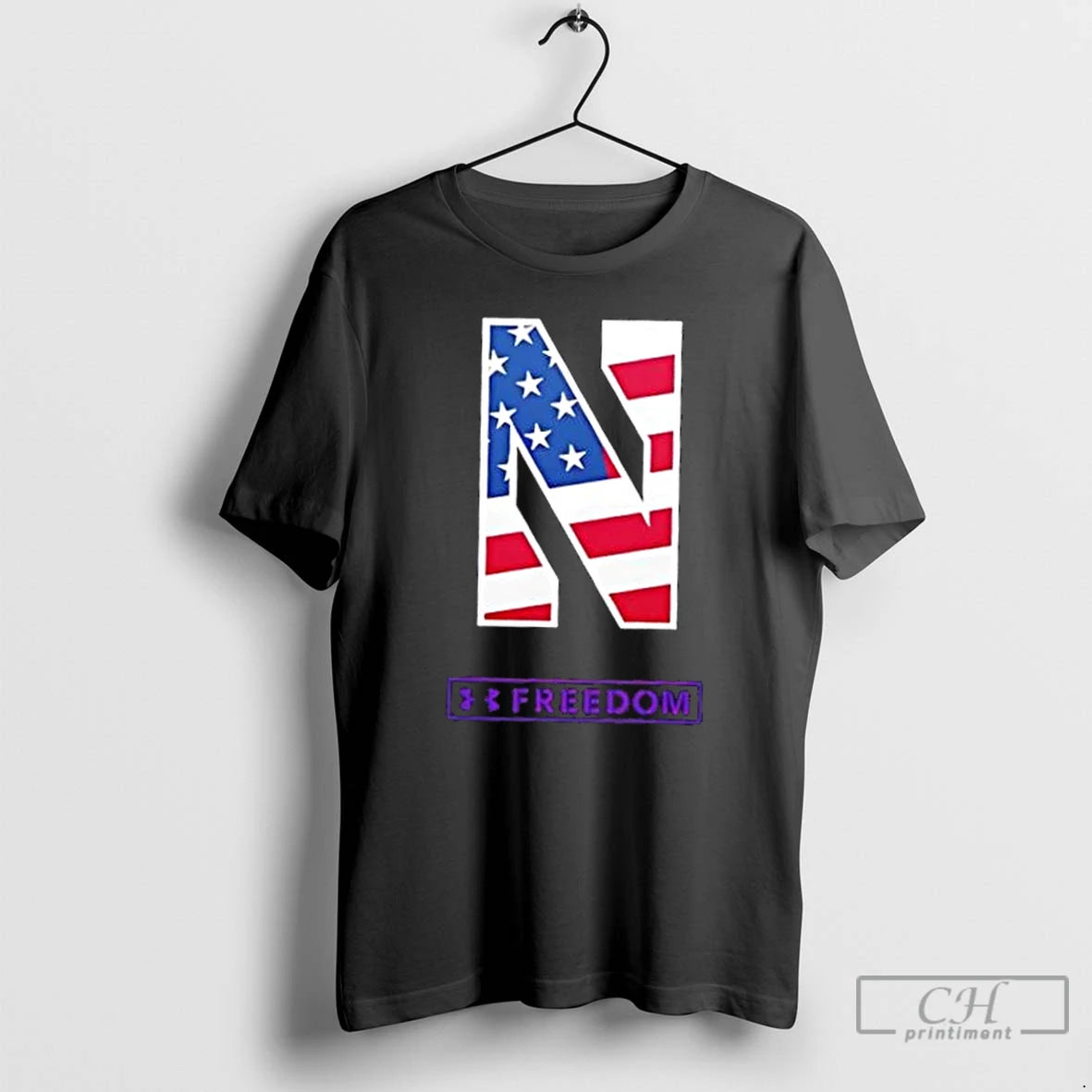Classic Northwestern Military Freedom Us Flag Shirt Hoodie Sweatshirt | PurePodTees.com
