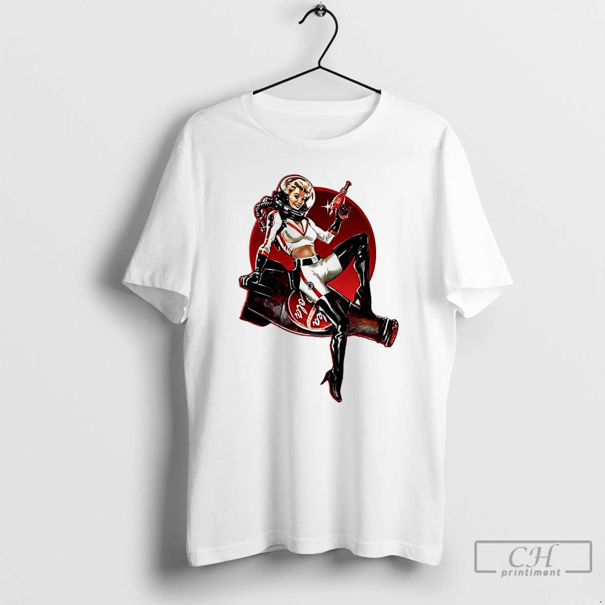 Classic Nuka Girl Cola Pinup Vintage T Shirts Hoodie Sweatshirt | PurePodTees.com