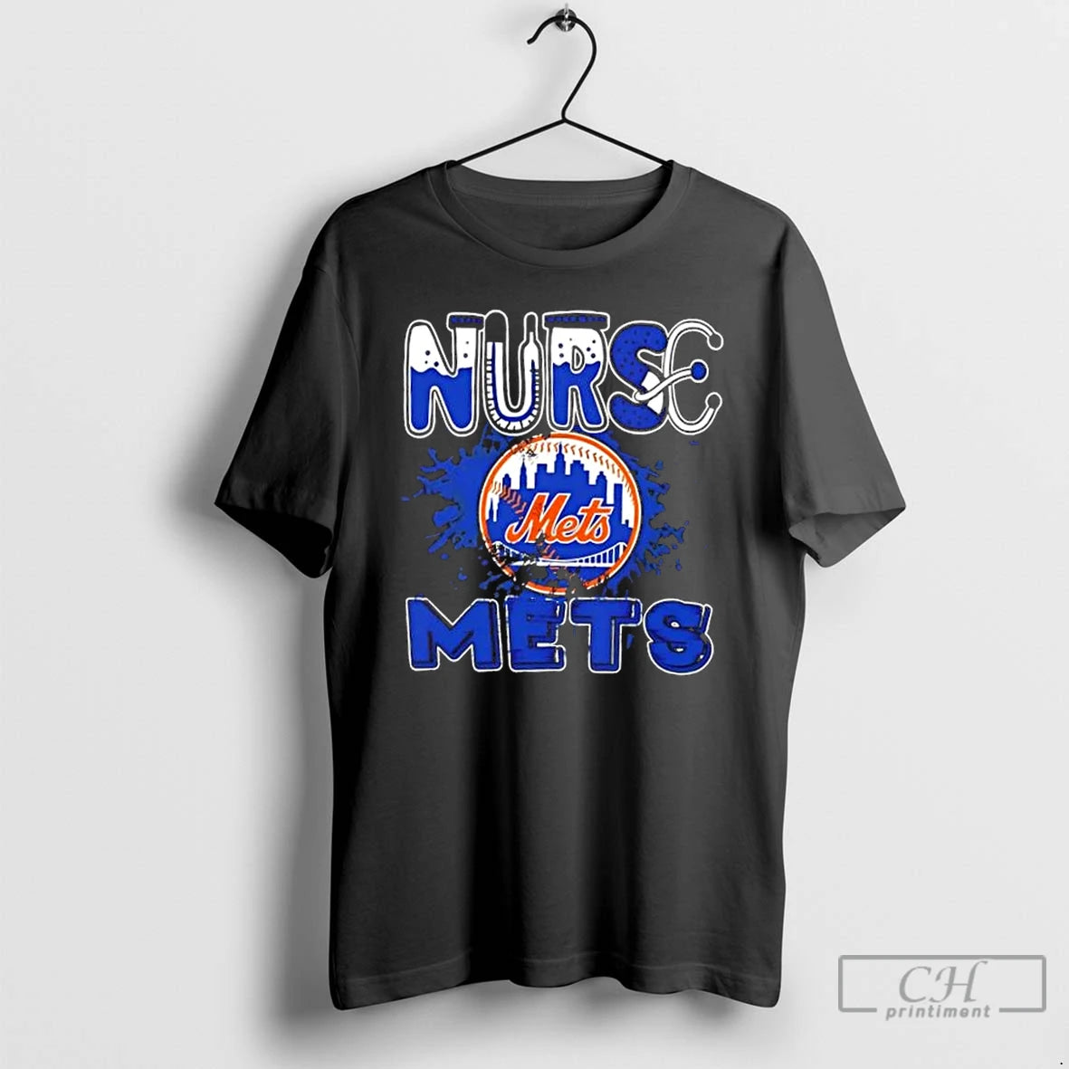 Classic Nurse X New York Mets Baseball T Shirts Hoodie Sweatshirt | PurePodTees.com