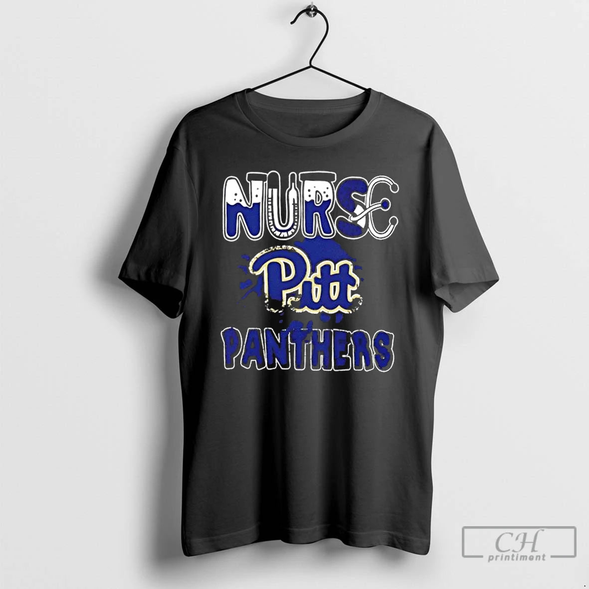 Classic Nurse X Pittsburgh Panthers Football T Shirts Hoodie Sweatshirt | PurePodTees.com