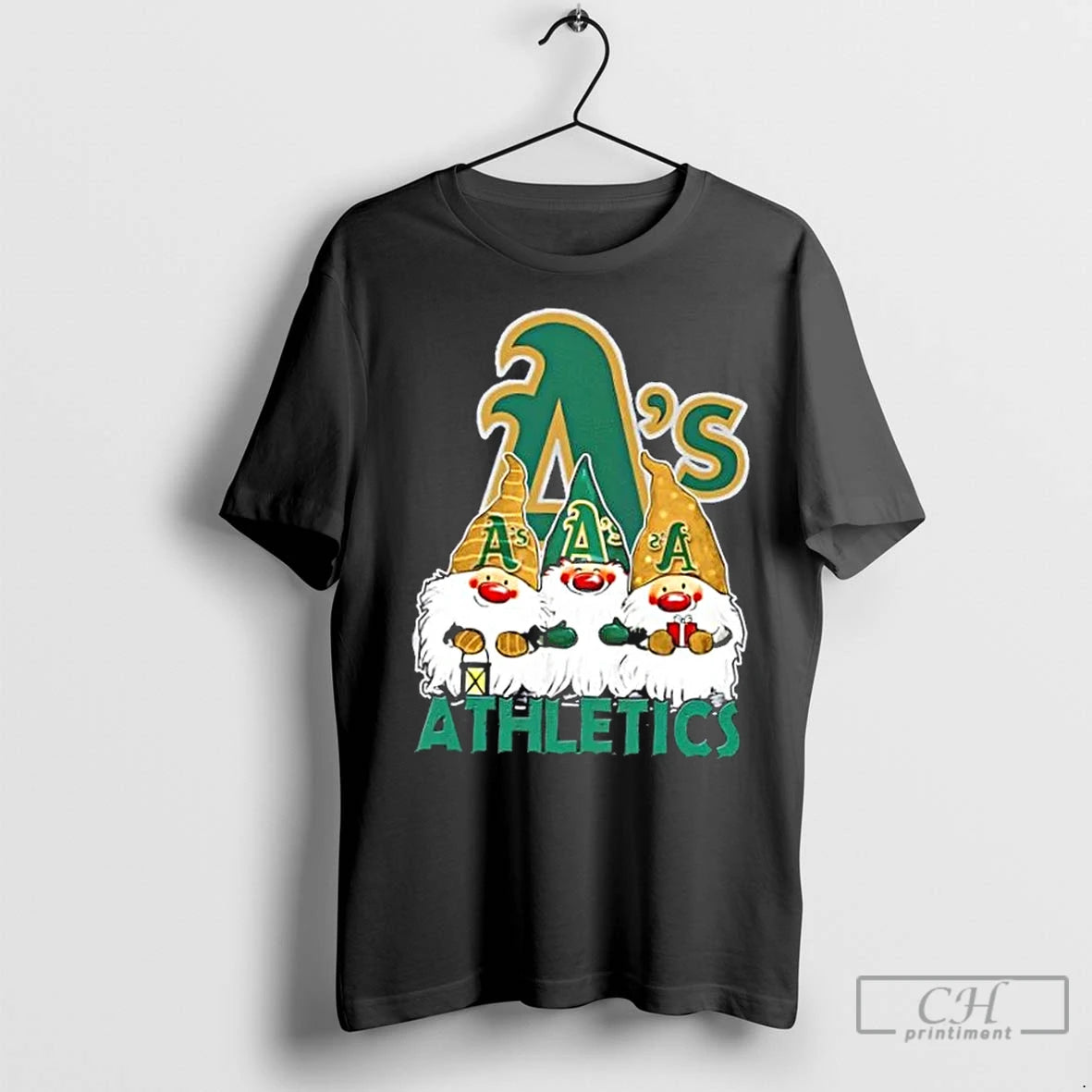 Classic Oakland Athletics X Gnomes Xmas Christmas Shirt Hoodie Sweatshirt | PurePodTees.com