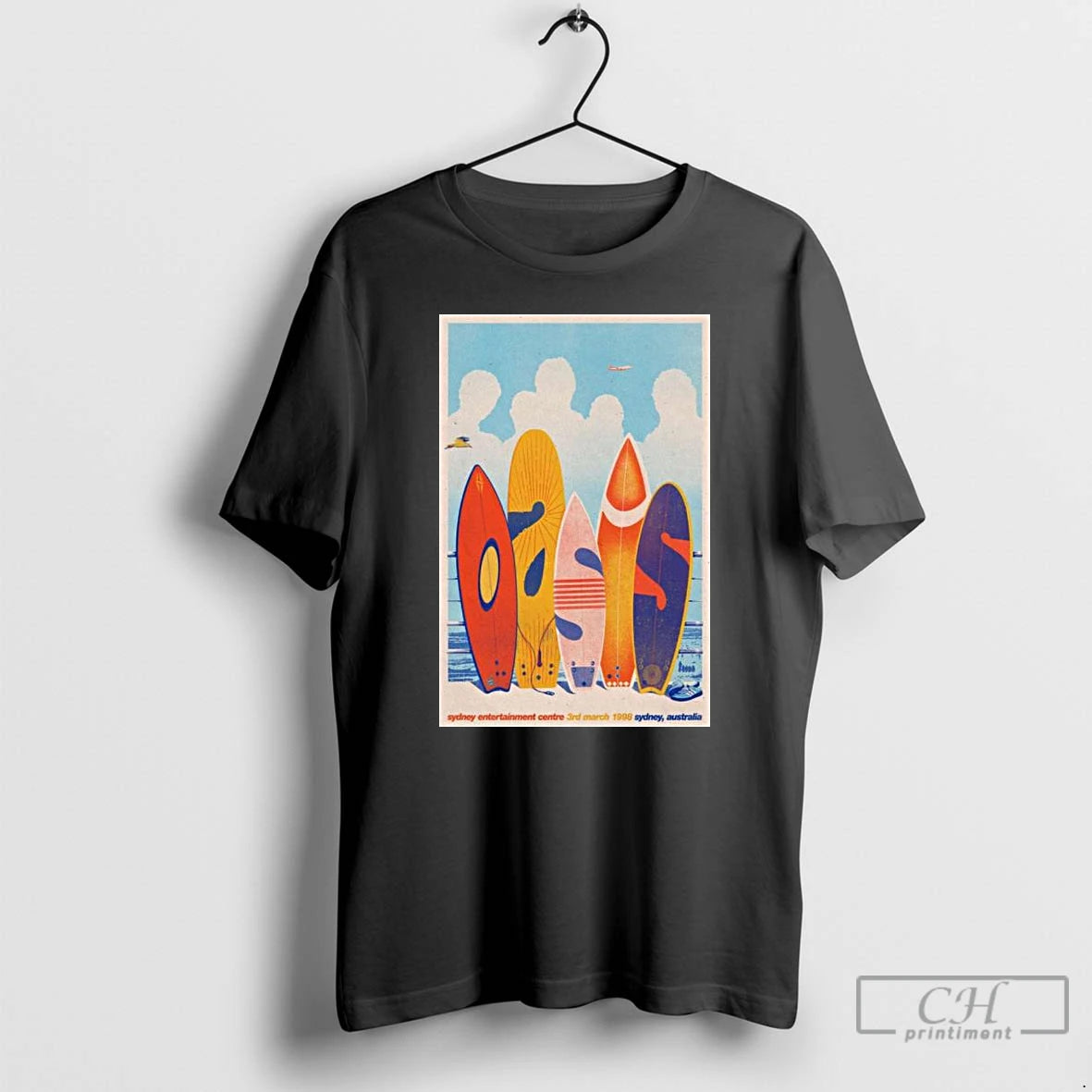 Classic Oasis Sydney Entertainment Centre 98 Gig Long Sleve T Shirts Hoodie Sweatshirt | PurePodTees.com