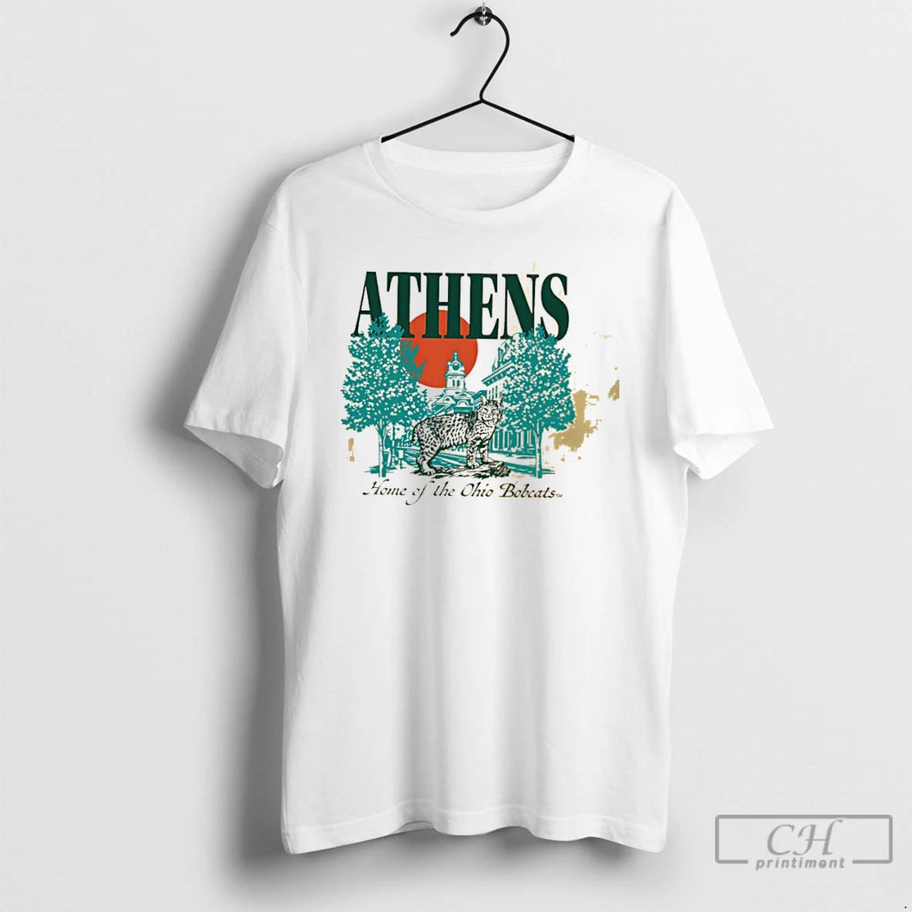 Classic Ohio University Athens Bobcat Scenic Home Of The Ohio Bobcats