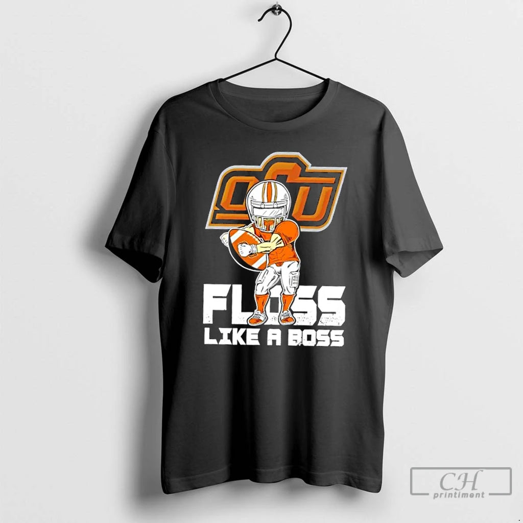 Classic Oklahoma State Cowboys Football Floss Like A Boss T Shirts Hoodie Sweatshirt | PurePodTees.com