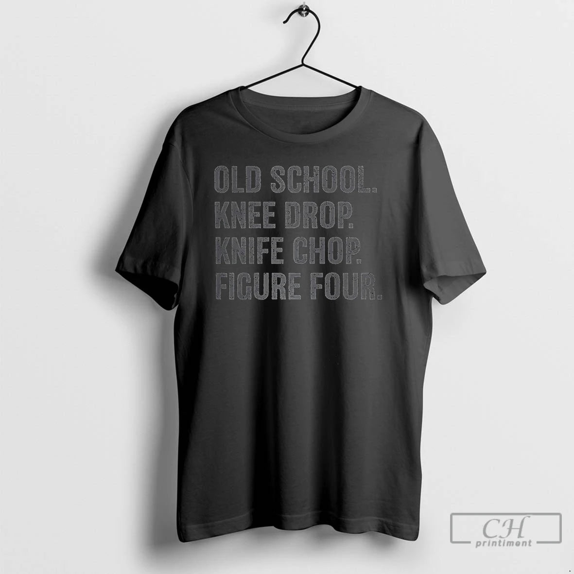 Classic Old School Knee Drop Knife Chop Figure Four Meme T Shirts Hoodie Sweatshirt | PurePodTees.com