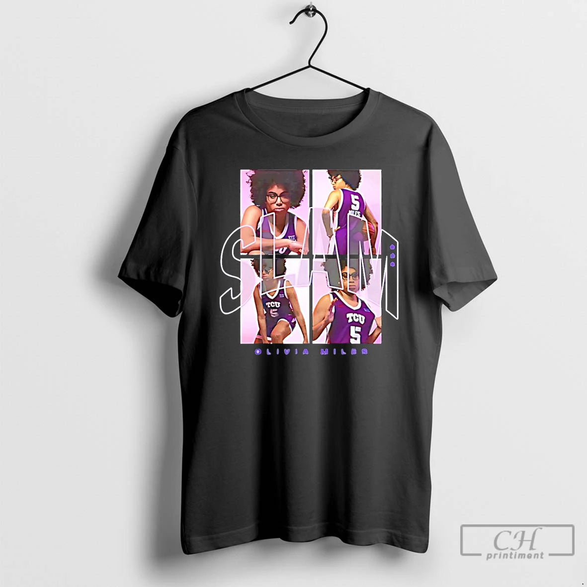 Classic Olivia Miles Tcu Horned Frogs Off The Grid Slam Shirt Hoodie Sweatshirt | PurePodTees.com