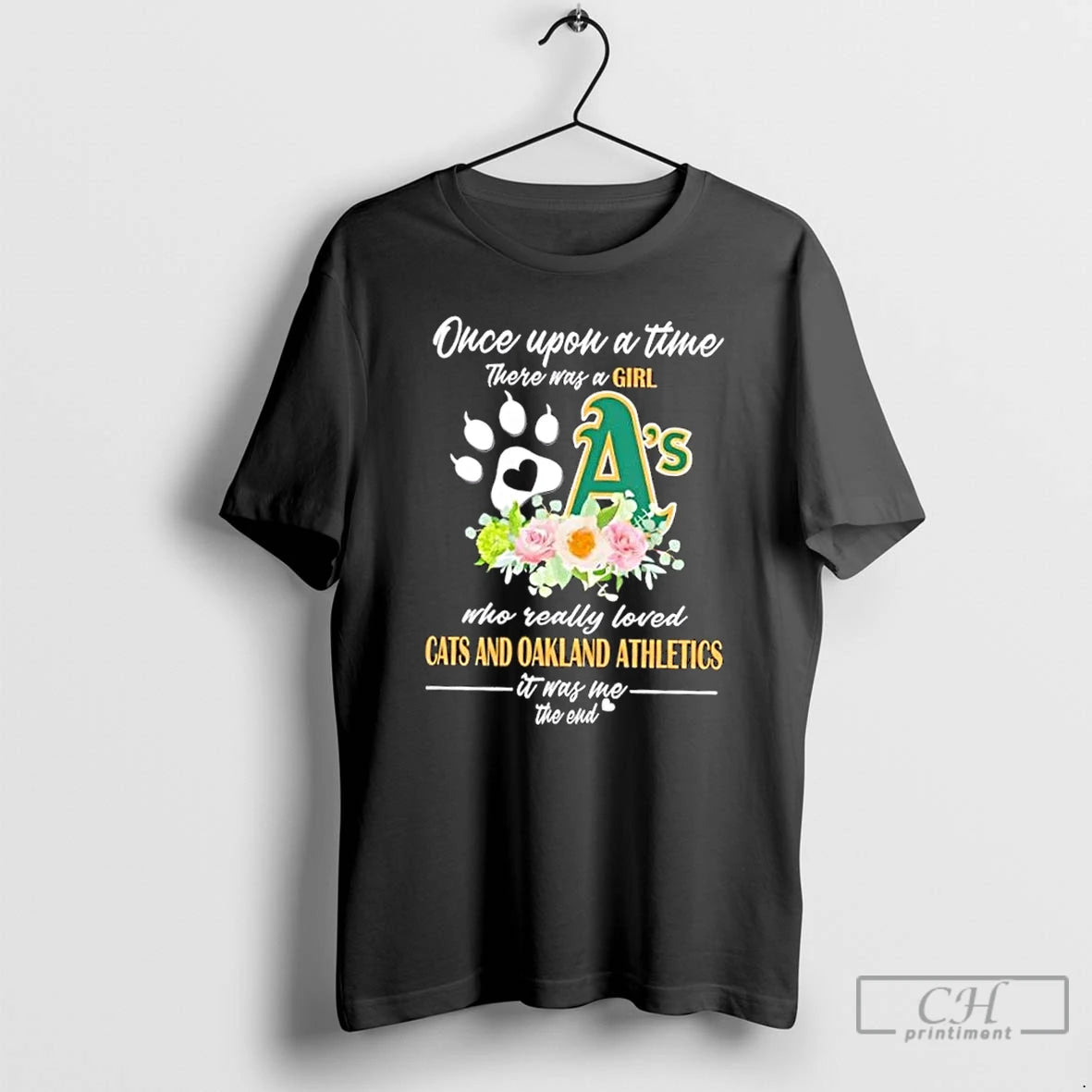 Classic Once Upon A Time There Was A Girl Who Really Loved Cats And Oakland Shirt Hoodie Sweatshirt | PurePodTees.com