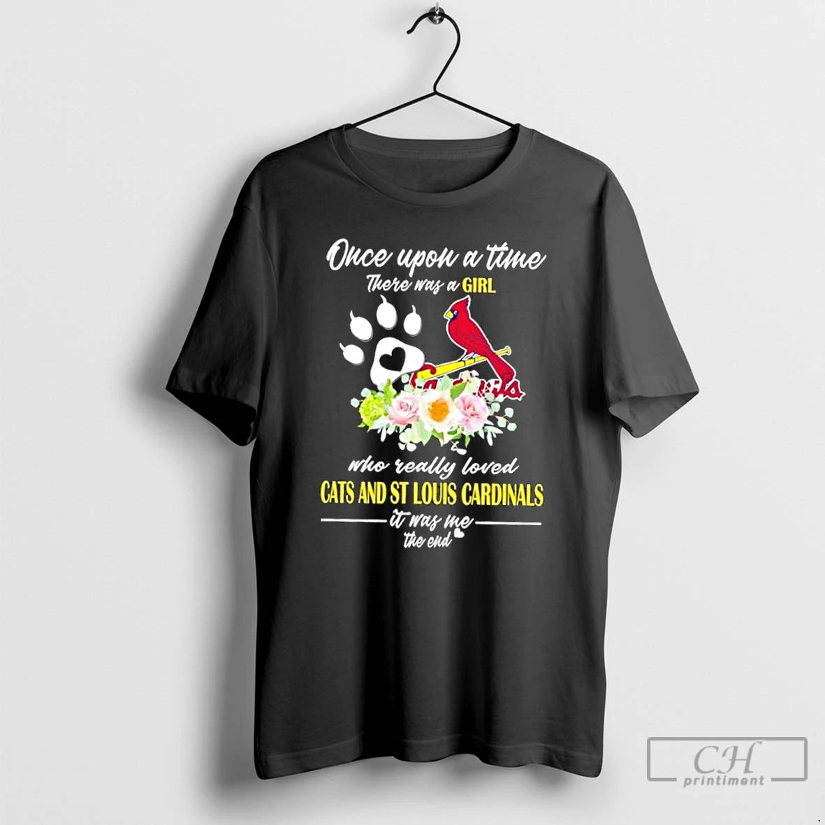 Classic Once Upon A Time There Was A Girl Who Really Loved Cats And St Shirt Hoodie Sweatshirt | PurePodTees.com