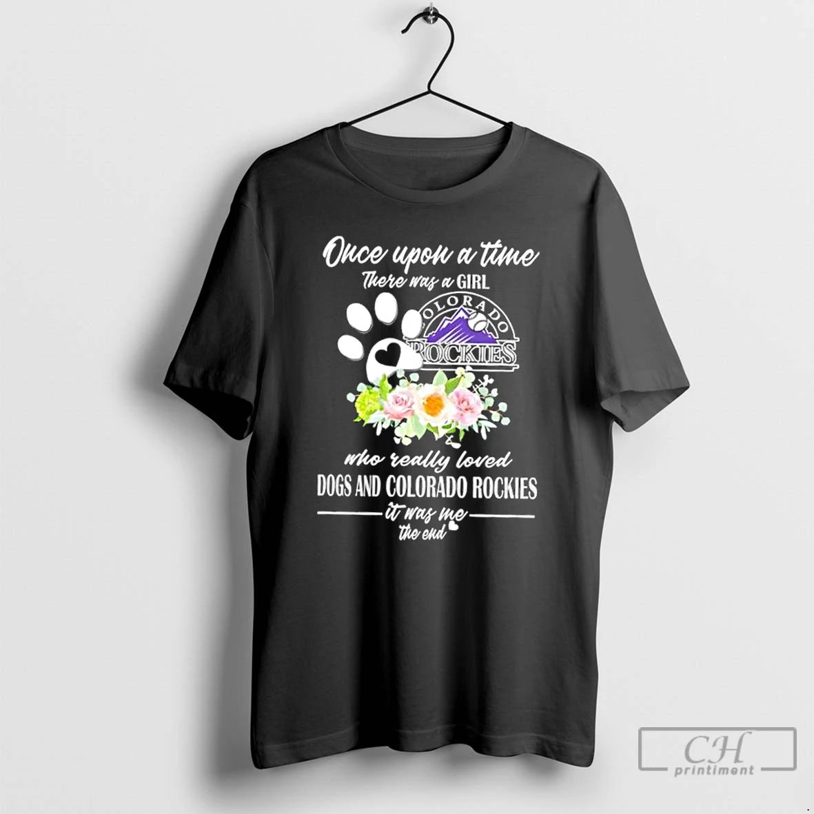 Classic Once Upon A Time There Was A Girl Who Really Loved Dogs And Colorado Shirt Hoodie Sweatshirt | PurePodTees.com