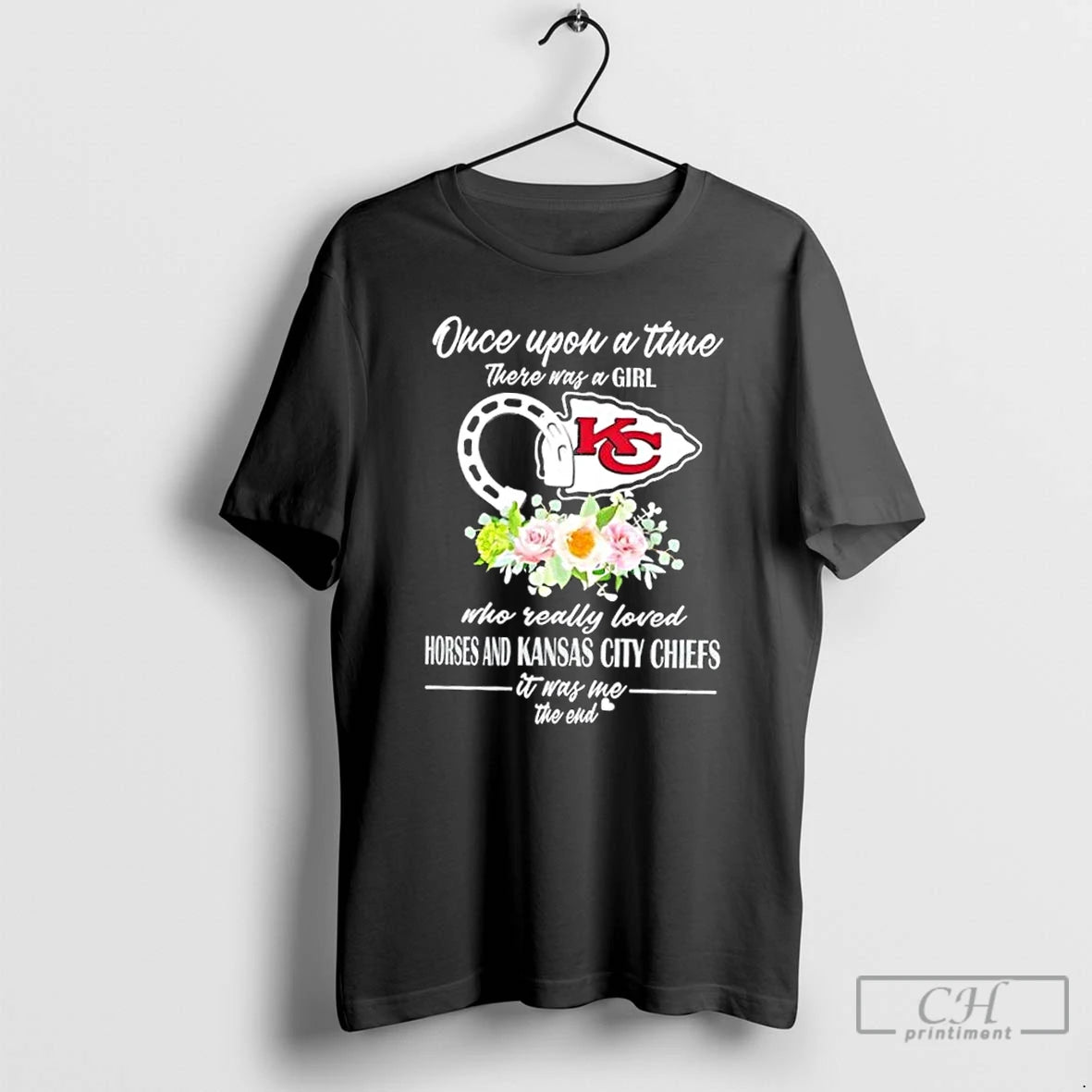 Classic Once Upon A Time There Was A Girl Who Really Loved Horses And Kansas Shirt Hoodie Sweatshirt | PurePodTees.com