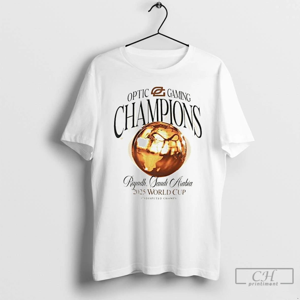 Classic Optic Gaming Champions Riyadh Saudi Arabia 2025 World Cup Ornaments T Shirts Hoodie Sweatshirt | PurePodTees.com