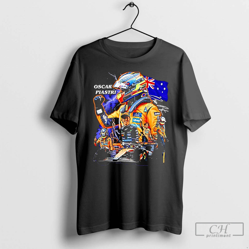 Classic Oscar Piastri 2025 Belgian Grand Prix At Spa Francorchamps T Shirts Hoodie Sweatshirt | PurePodTees.com