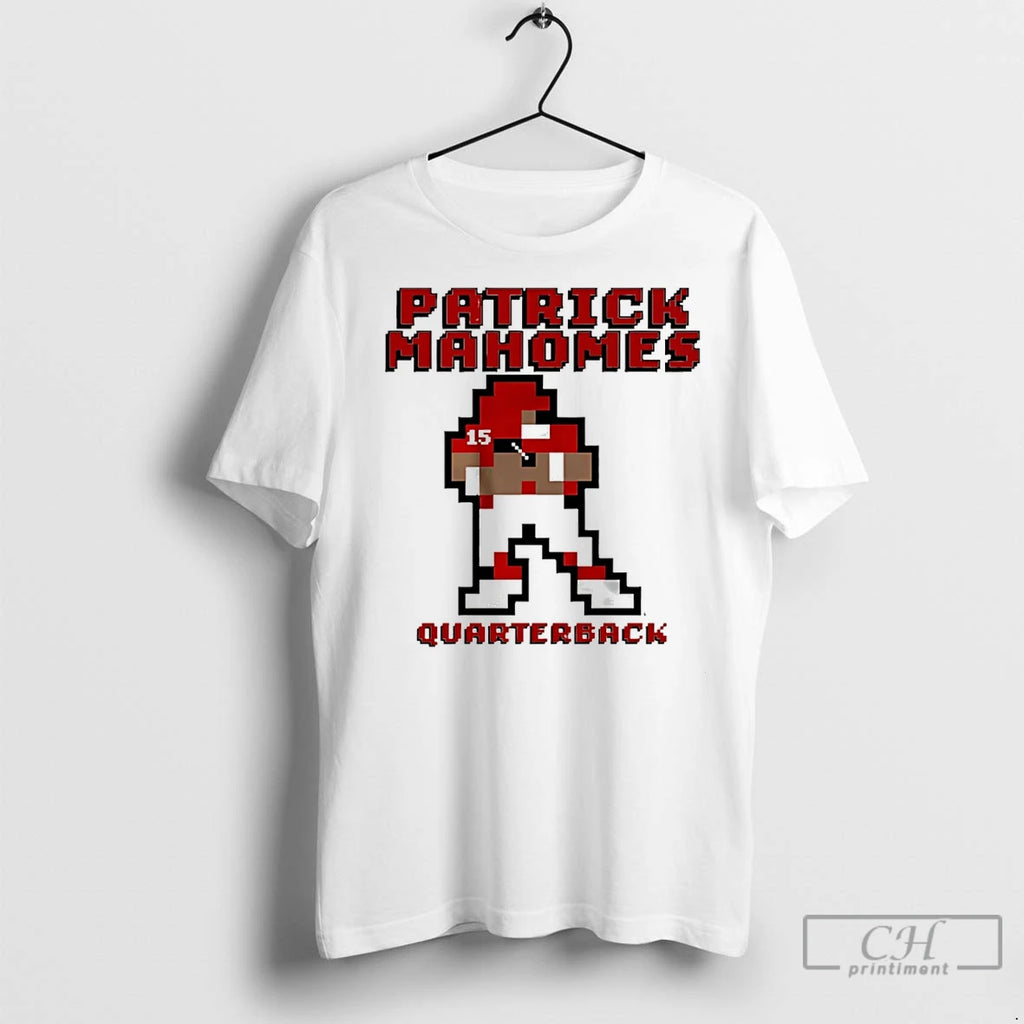 Classic Patrick Mahomes Kansas City Chiefs Quarterback Retro Baller