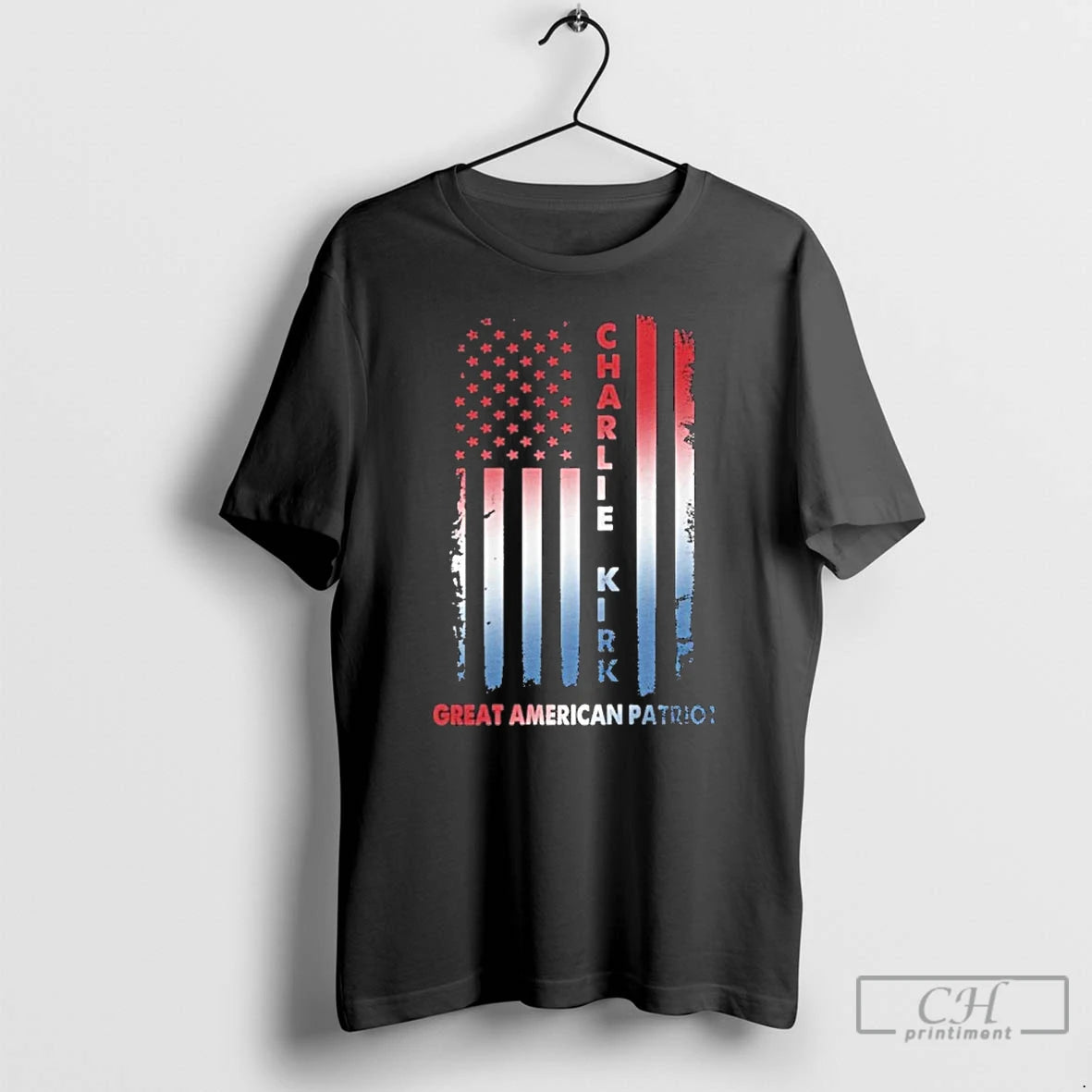 Classic Patriotic Great American Patriot Charlie Kirk T Shirts Hoodie Sweatshirt | PurePodTees.com