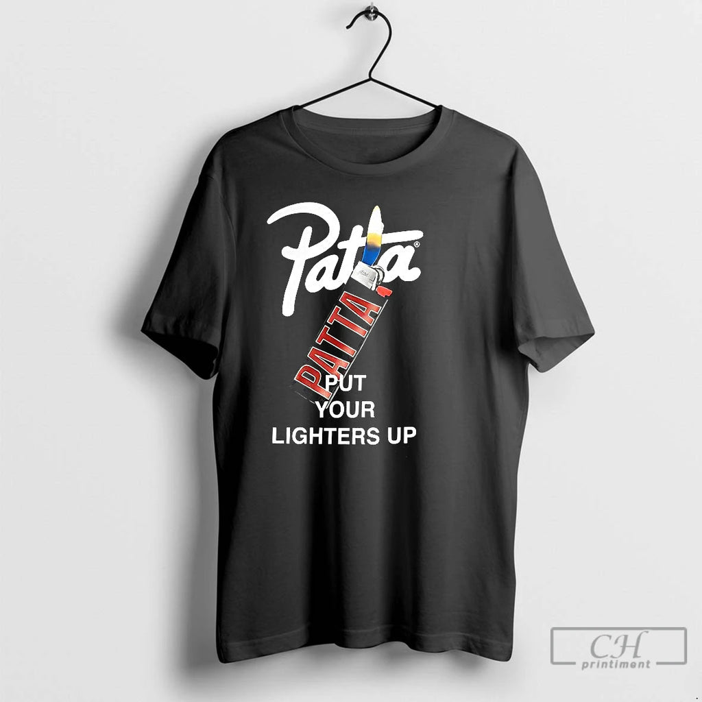 Classic Patta Lighters Put Your Lighters Up T Shirts Hoodie Sweatshirt | PurePodTees.com