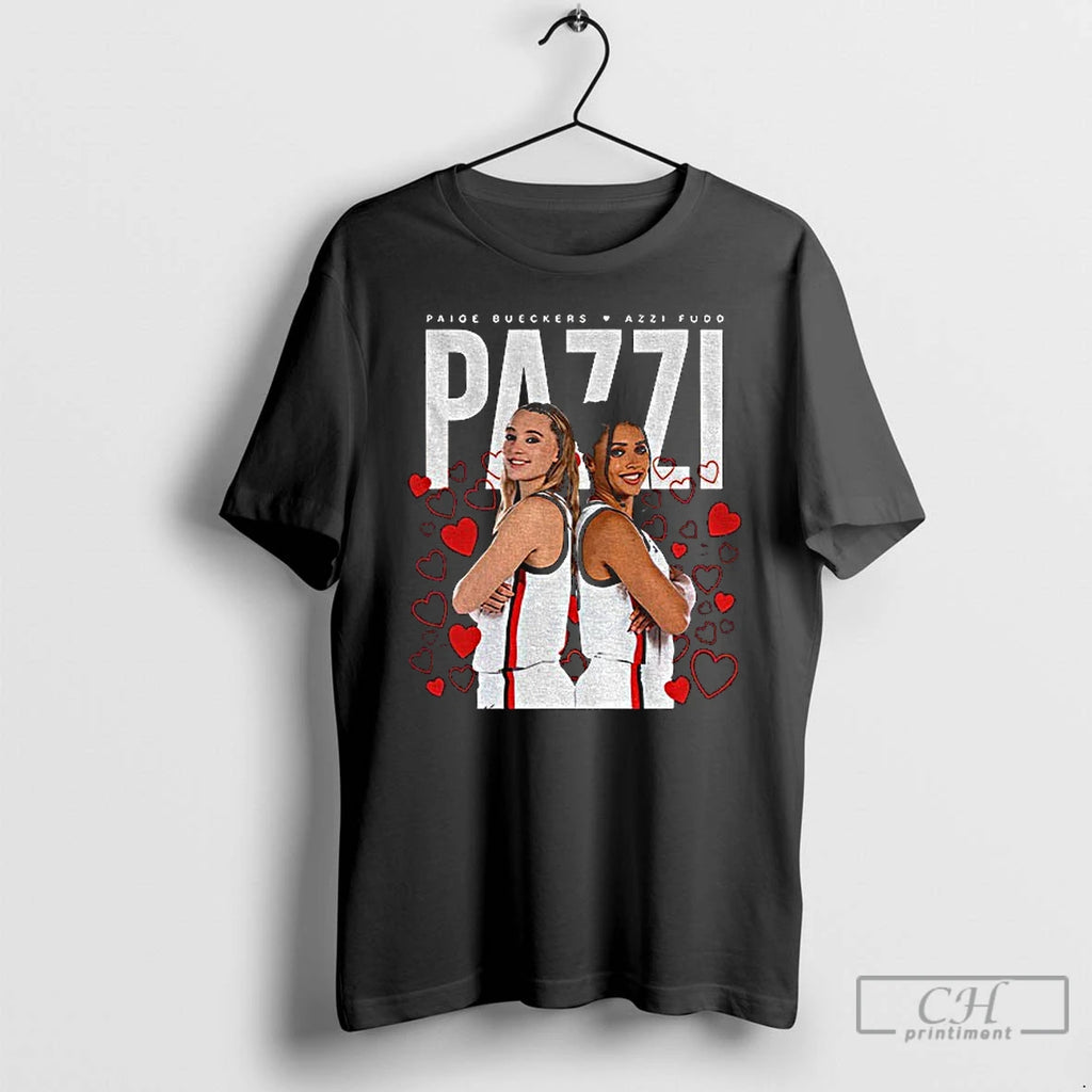 Classic Pazzi Paige Bueckers X Azzi Fudd Wnba T Shirts Hoodie Sweatshirt | PurePodTees.com