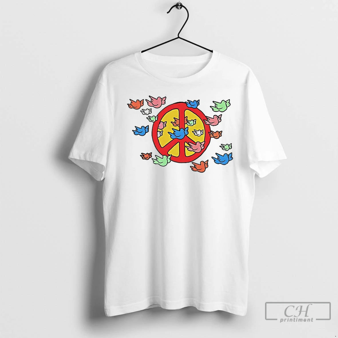 Classic Peace Birds Not Bombs Shirt Hoodie Sweatshirt | PurePodTees.com