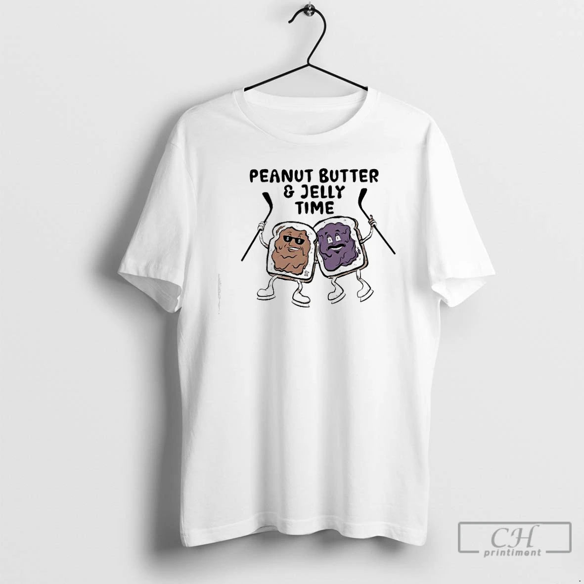 Classic Peanut Butter And Jelly Time Shirt Hoodie Sweatshirt | PurePodTees.com