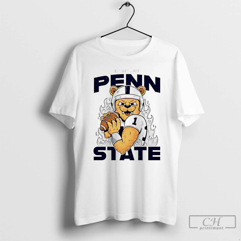 Classic Penn State Nittany Lions Mascot Graphic 2025 Shirt Hoodie Sweatshirt | PurePodTees.com