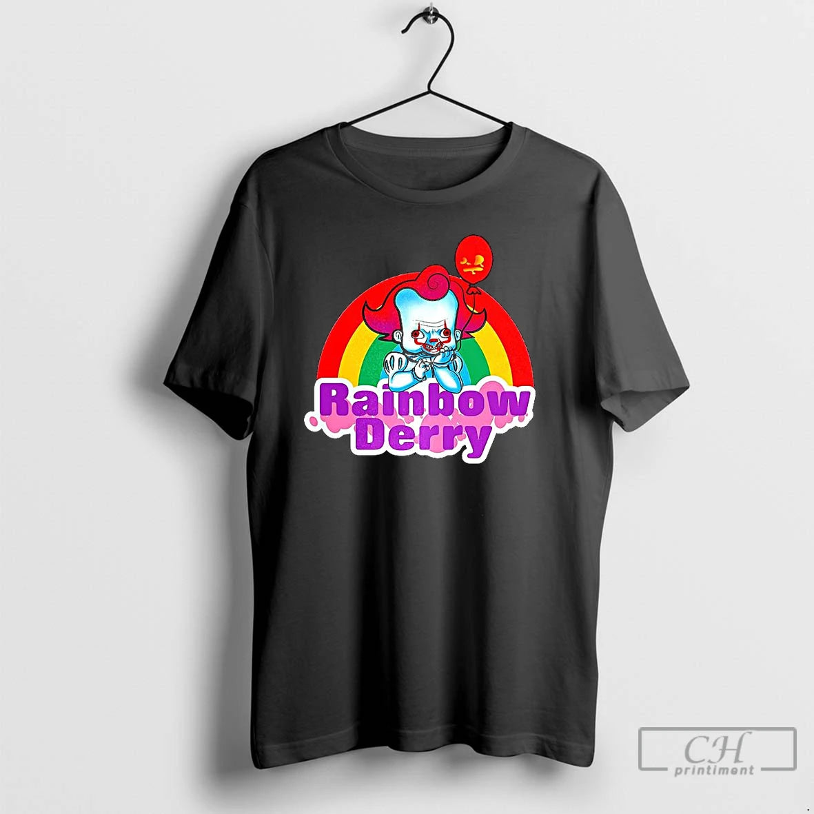 Classic Pennywise Infant Rainbow Derry T Shirts Hoodie Sweatshirt | PurePodTees.com